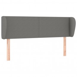 Acquista Testiera ad Orecchio Grigio Scuro 147x23x78/88 cm in Tessuto con riferimento GHV-3116863 della ditta GARDENHOME
