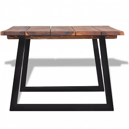 Acquista Tavolino da Caffè in Legno Massello di Acacia 110x60x40 cm con riferimento GHV-244996 della ditta GARDENHOME