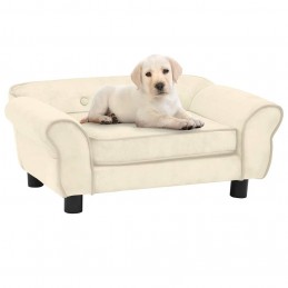 Acquista Divano per Cani Crema 72x45x30 cm in Peluche con riferimento GHV-171042 della ditta GARDENHOME