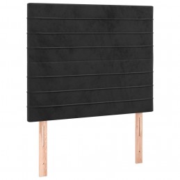 Acquista Testiera a LED Nera 100x5x118/128 cm in Velluto con riferimento GHV-3122608 della ditta GARDENHOME