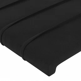 Acquista Testiera ad Orecchio Nera 103x23x118/128 cm in Velluto con riferimento GHV-3118140 della ditta GARDENHOME