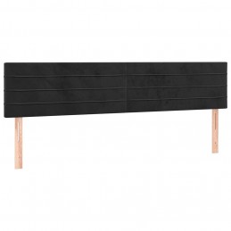 Acquista Giroletto a Molle con Materasso Nero 200x200 cm in Velluto con riferimento GHV-3127573 della ditta GARDENHOME