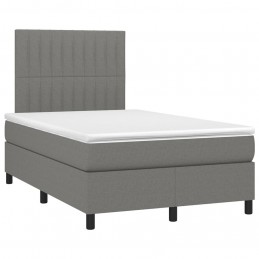 Acquista Letto a Molle Materasso e LED Grigio Scuro 120x200cm in Tessuto con riferimento GHV-3135022 della ditta GARDENHOME