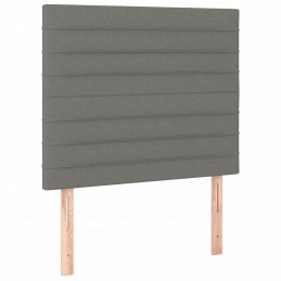 Acquista Letto a Molle Materasso e LED Grigio Scuro 120x200cm in Tessuto con riferimento GHV-3134942 della ditta GARDENHOME