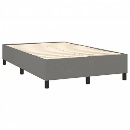 Acquista Giroletto a Molle con Materasso Grigio Scuro 120x200 cm Tessuto con riferimento GHV-3141922 della ditta GARDENHOME