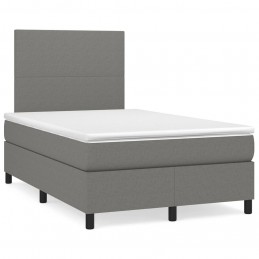 Acquista Giroletto a Molle con Materasso Grigio Scuro 120x200 cm Tessuto con riferimento GHV-3141602 della ditta GARDENHOME