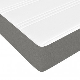 Acquista Giroletto a Molle con Materasso Grigio Scuro 120x200 cm Tessuto con riferimento GHV-3144408 della ditta GARDENHOME