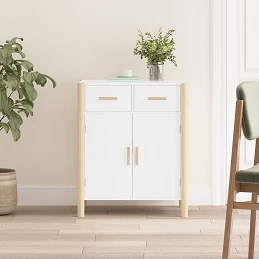 Acquista Credenza Bianca 62x38x75 cm in Legno Multistrato con riferimento GHV-345675 della ditta GARDENHOME