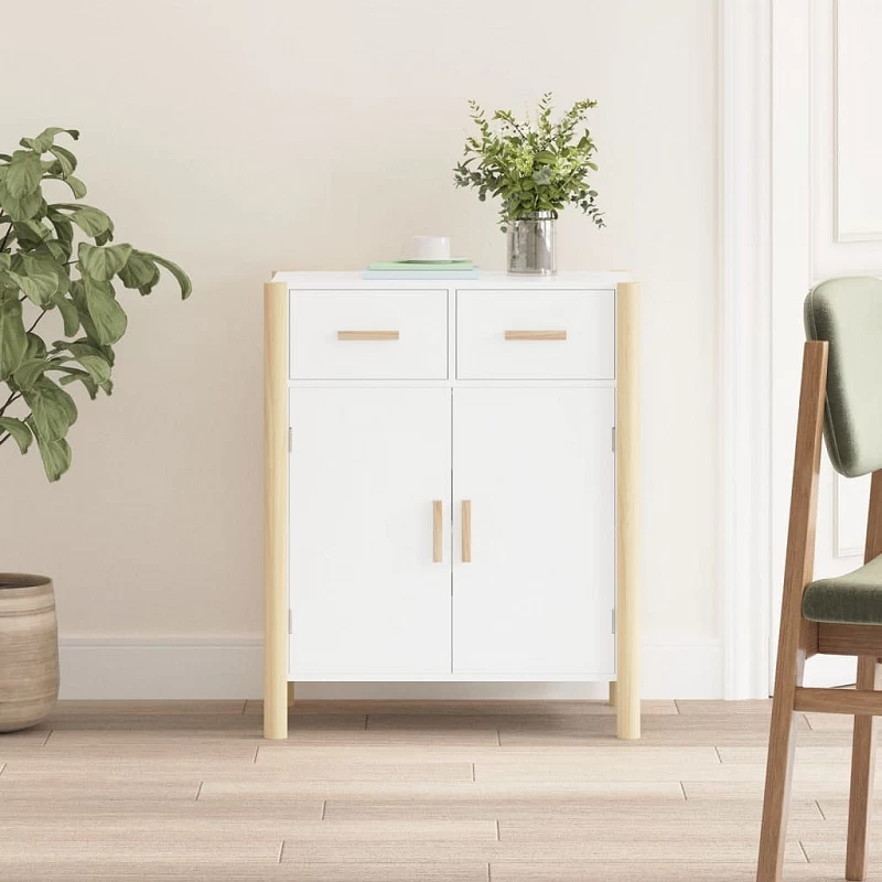 Acquista Credenza Bianca 62x38x75 cm in Legno Multistrato con riferimento GHV-345675 della ditta GARDENHOME