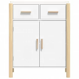Acquista Credenza Bianca 62x38x75 cm in Legno Multistrato con riferimento GHV-345675 della ditta GARDENHOME