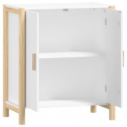 Acquista Credenza Bianca 62x38x70 cm in Legno Multistrato con riferimento GHV-345669 della ditta GARDENHOME