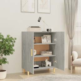 Acquista Credenza Grigio Cemento 70x34x90 cm in Legno Multistrato con riferimento GHV-812100 della ditta GARDENHOME