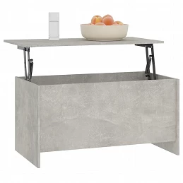 Acquista Tavolino Grigio Cemento 102x55,5x52,5 cm in Legno Multistrato con riferimento GHV-809669 della ditta GARDENHOME