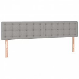Acquista Giroletto a Molle con Materasso Grigio Chiaro160x200 cm Tessuto con riferimento GHV-3127133 della ditta GARDENHOME