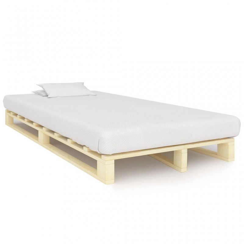 Acquista Giroletto in Pallet di Legno Massello di Pino 120x200 cm con riferimento GHV-285236 della ditta GARDENHOME