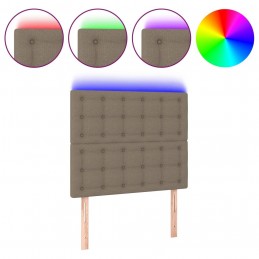 Acquista Testiera a LED tortora 90x5x118/128 cm in Tessuto con riferimento GHV-3122844 della ditta GARDENHOME