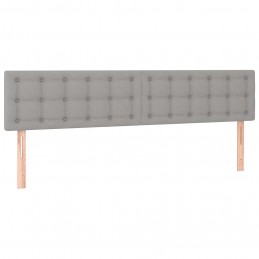 Acquista Letto a Molle Materasso e LED Grigio Chiaro 180x200 cm Tessuto con riferimento GHV-3134053 della ditta GARDENHOME