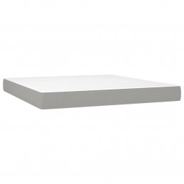 Acquista Letto a Molle Materasso e LED Grigio Chiaro 180x200 cm Tessuto con riferimento GHV-3133733 della ditta GARDENHOME