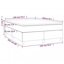 Acquista Giroletto a Molle con Materasso Blu Scuro 140x200 cm in Velluto con riferimento GHV-3144685 della ditta GARDENHOME