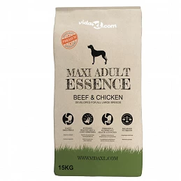 Acquista Cibo Secco Cani Premium Maxi Adult Essence Beef & Chicken 15kg con riferimento GHV-170492 della ditta GARDENHOME