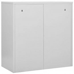 Acquista Armadietti e Chiavi 2pz Grigio Chiaro Blu 90x45x92,5cm Acciaio con riferimento GHV-3095232 della ditta GARDENHOME