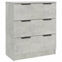 Acquista Credenze 3 pz Grigio Cemento in Legno Multistrato con riferimento GHV-3115783 della ditta GARDENHOME