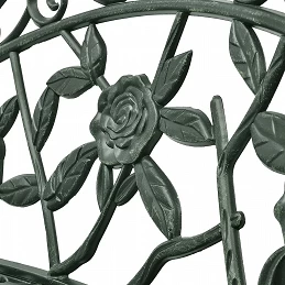 Acquista Panchina da Giardino 100 cm in Alluminio Pressofuso Verde con riferimento GHV-42166 della ditta GARDENHOME