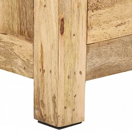 Acquista Comodino 45x35x60 cm in Legno Massello di Mango con riferimento GHV-320807 della ditta GARDENHOME