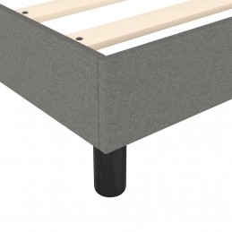 Acquista Giroletto a Molle con Materasso Grigio Scuro 200x200 cm Tessuto con riferimento GHV-3144102 della ditta GARDENHOME