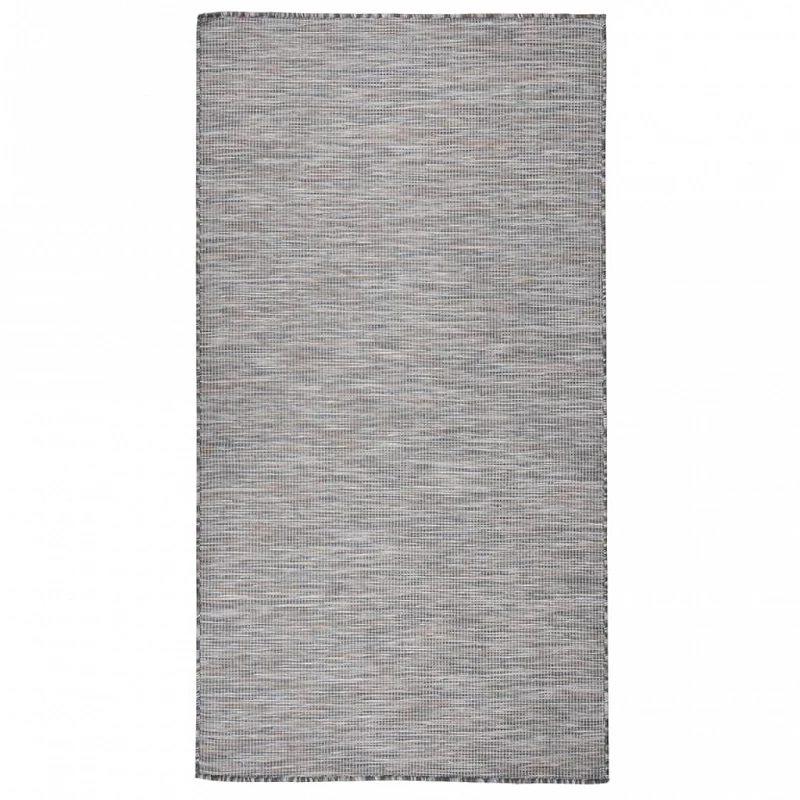 Acquista Tappeto da Esterni a Tessitura Piatta 80x150 cm Marrone e Nero con riferimento GHV-340813 della ditta GARDENHOME