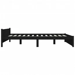 Acquista Giroletto Nero in Legno Massello 140x190 cm con riferimento GHV-815028 della ditta GARDENHOME