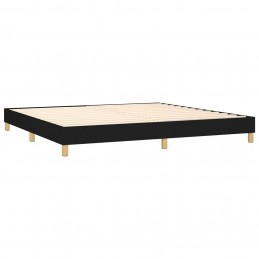 Acquista Letto a Molle Materasso e LED Nero 200x200cm in Tessuto con riferimento GHV-3133823 della ditta GARDENHOME