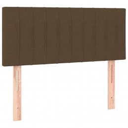 Acquista Letto a Molle Materasso e LED Marrone Scuro 90x200cm in Tessuto con riferimento GHV-3133848 della ditta GARDENHOME