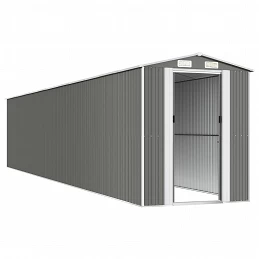 Acquista Capanno Giardino Grigio Chiaro 192x1021x223 cm Acciaio Zincato con riferimento GHV-3147448 della ditta GARDENHOME