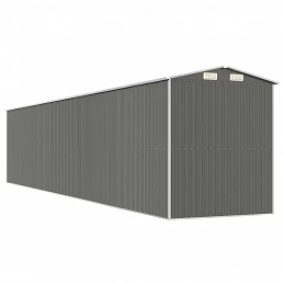 Acquista Capanno Giardino Grigio Chiaro 192x1021x223 cm Acciaio Zincato con riferimento GHV-3147448 della ditta GARDENHOME