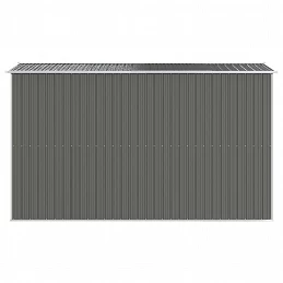 Acquista Capanno da Giardino Grigio Chiaro 192x357x223cm Acciaio Zincato con riferimento GHV-3147440 della ditta GARDENHOME