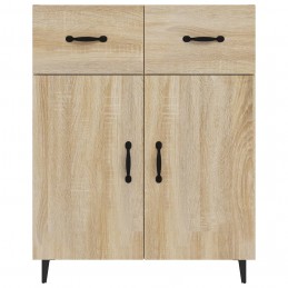 Acquista Credenza Rovere Sonoma 69,5x34x90 cm in Legno Multistrato con riferimento GHV-812198 della ditta GARDENHOME