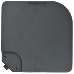 Acquista Ombrellone da Esterni con Base Portatile Grigio Talpa con riferimento GHV-276348 della ditta GARDENHOME