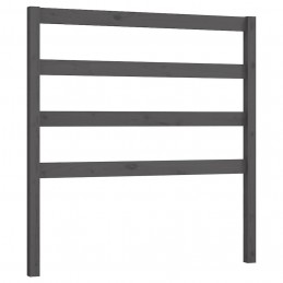 Acquista Testiera per Letto Grigia 96x4x100 cm in Legno Massello di Pino con riferimento GHV-817622 della ditta GARDENHOME