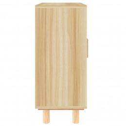 Acquista Credenza Marrone 60x30x70cm Legno Massello Pino Rattan Naturale con riferimento GHV-345632 della ditta GARDENHOME