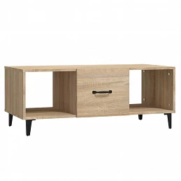 Acquista Tavolino da Salotto Rovere Sonoma 102x50x40cm Legno Multistrato con riferimento GHV-812702 della ditta GARDENHOME