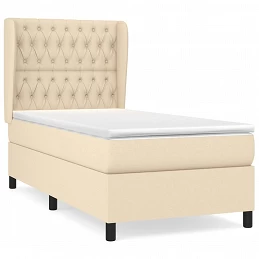Acquista Giroletto a Molle con Materasso Crema 90x200 cm inTessuto con riferimento GHV-3128178 della ditta GARDENHOME
