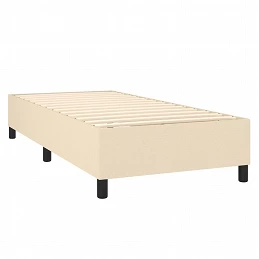 Acquista Giroletto a Molle con Materasso Crema 90x200 cm inTessuto con riferimento GHV-3128178 della ditta GARDENHOME