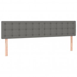 Acquista Giroletto a Molle con Materasso Grigio Scuro 200x200 cm Tessuto con riferimento GHV-3127150 della ditta GARDENHOME