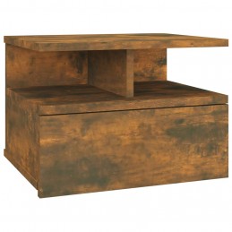 Acquista Comodino Pensile Rovere Fumo 40x31x27 cm in Legno Multistrato con riferimento GHV-815312 della ditta GARDENHOME