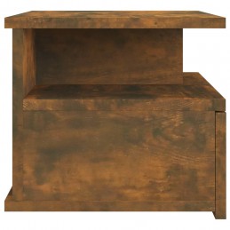 Acquista Comodino Pensile Rovere Fumo 40x31x27 cm in Legno Multistrato con riferimento GHV-815312 della ditta GARDENHOME