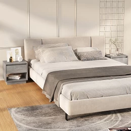 Comodini 2 pz Grigio...