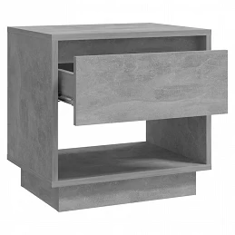 Acquista Comodini 2 pz Grigio Cemento 45x34x44 cm in Truciolato con riferimento GHV-809521 della ditta GARDENHOME