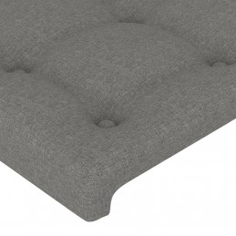 Acquista Testiera ad Orecchio GrigioScuro 147x16x118/128cm inTessuto con riferimento GHV-3120013 della ditta GARDENHOME