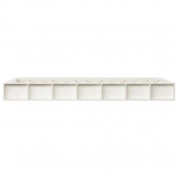 Acquista Giroletto Bianco 90x200 cm in Legno Massello con riferimento GHV-820692 della ditta GARDENHOME